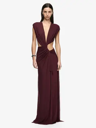 ODEA MAXI DRESS - PLUM from Bec + Bridge