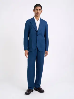 Coney Navy Finsbury Suit from Oliver Spencer