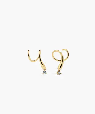 Open Dôme River Drop Earrings from Mejuri
