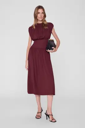 Fran Dress - Burgundy from ANINE BING