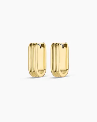 Melrose Link Hoops from gorjana