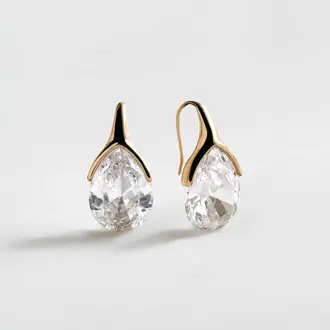 Fernanda Crystal Drop Earrings - Large from BaubleBar