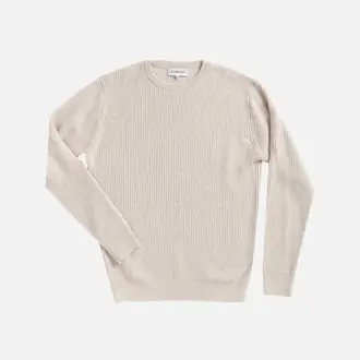 The Cream Walden Thermal Crew Sweater from Ledbury