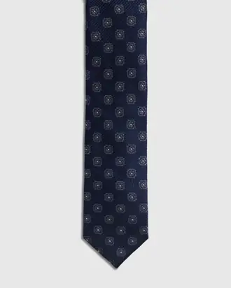 Rosetta 7Cm Silk Tie from Oxford