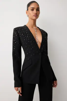 Geneva Embellished Blazer Jacket from Ramy Brook