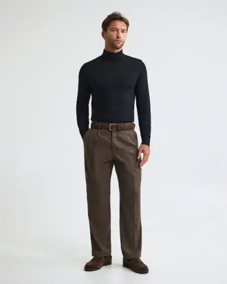 Aaron Turtle Neck Merino Pullover from Oxford