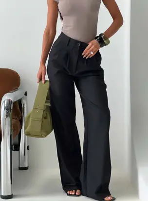 Archer Pants Black from Princess Polly