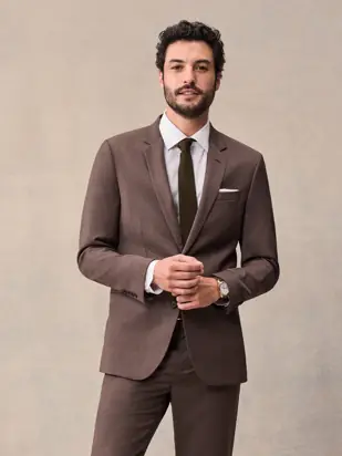 Brown Suit Jacket from The Black Tux