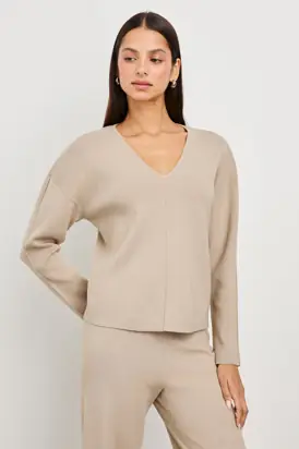 HOLLYN SWEATER - OATMEAL from Rails