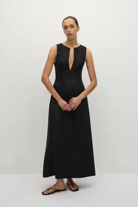 Melia Maxi Dress Black - Final Sale from Faithfull