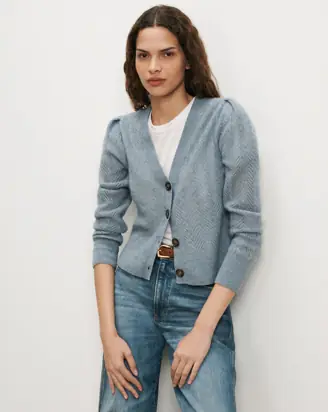 Solene Pointelle Cardigan from Veronica Beard