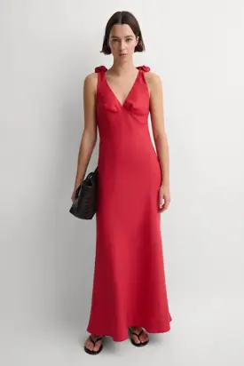 Solana Maxi Dress Red from Faithfull