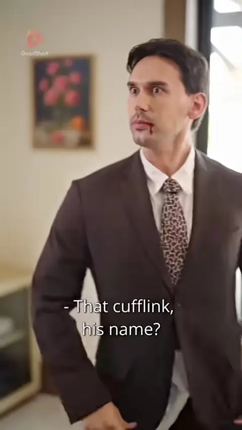 Brown suit and a leopard-print tie, in This Time I Choose Mr. Mafia