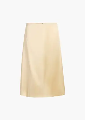 Nania Skirt in Champagne from KHAITE