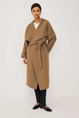 CELESTE COAT - CAMEL from Rails