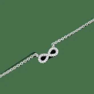 Mirelle Infinity Necklace Silver from Daniel Wellington