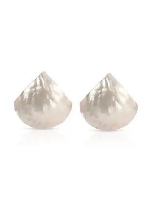 Rising Tide Pearl Studs from Ettika