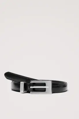 MAYFAIR BELT  - BLACK SILVER from Rails