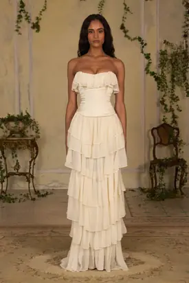 Ballet Russes Gown in Champagne from Mirror Palais