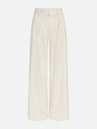 The Avenue Pant -- Cream Multi from FRAME