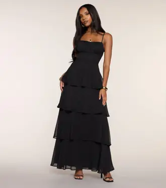 Evening Soirée Chiffon Maxi Dress from Windsor