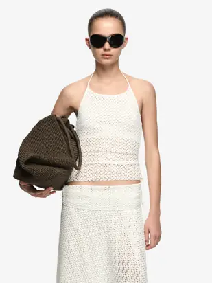 SOLARI TOP - WHITE from Bec + Bridge