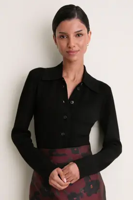 Black Wool Reno Shirt from Tuckernuck
