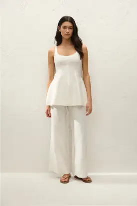 Syna Pant White - Final Sale from Faithfull