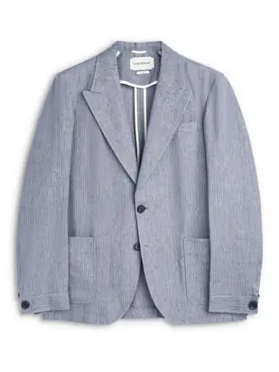 Finsbury Jacket Wilkins Grey from Oliver Spencer
