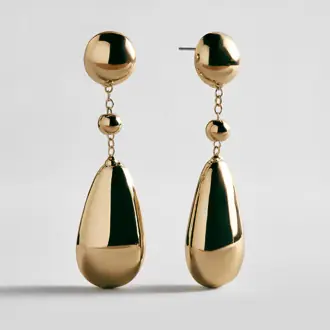 Tiffany Gold Statement Earrings from BaubleBar