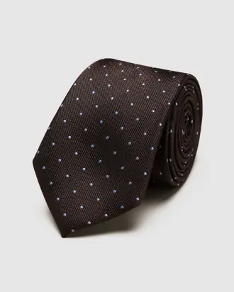 Martin Spot Silk Tie from Politix