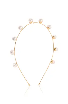 Pearl Studded Headband from Ettika
