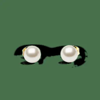Pearl Stud Earrings Gold from Daniel Wellington