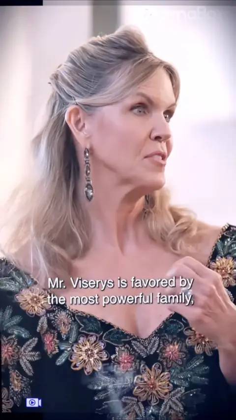 Black floral embroidered top and statement drop earrings, in She Married a Homeless CEO