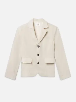 The Striped Smart Blazer -- Ecru Multi from FRAME