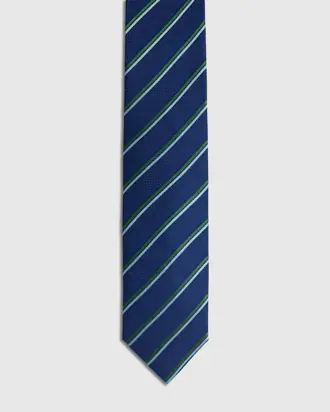 Walker Stripe 7Cm Silk Tie from Oxford