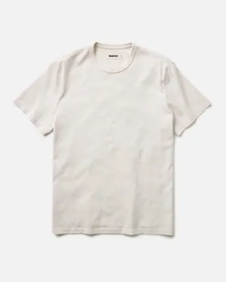 The Organic Cotton Tee in Vintage White from Taylor Stitch