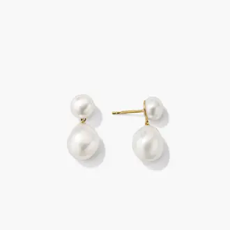 Bold Pearl Drop Earrings from Mejuri