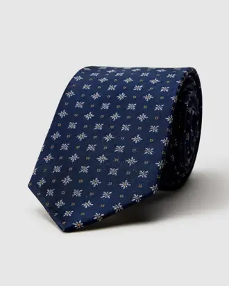 Geo Jacquard Silk Tie from Politix