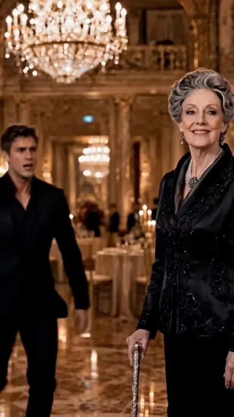Beaded black evening jacket, in Everyone Mocked the Poor Groom