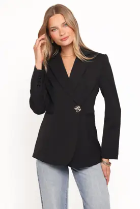 Leo Blazer - Black from Petal & Pup
