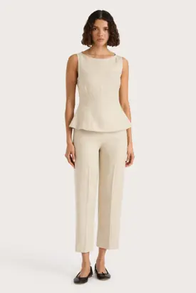 Claudine Pant Natural - Final Sale from Faithfull