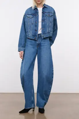 Glen Denim Jacket | Vintage Wash from STAUD