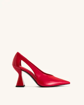 Alessia High Heel Pumps - Red from JW PEI