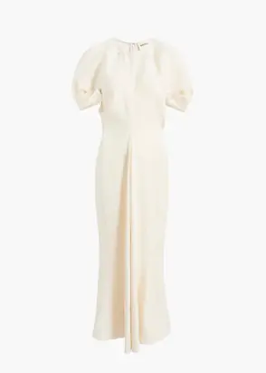Ria Dress in Cream from KHAITE