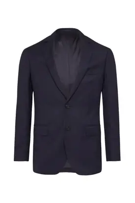 Saunders Navy Slim Jacket from M.J. Bale
