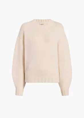 Gemma Sweater in Ivory from KHAITE